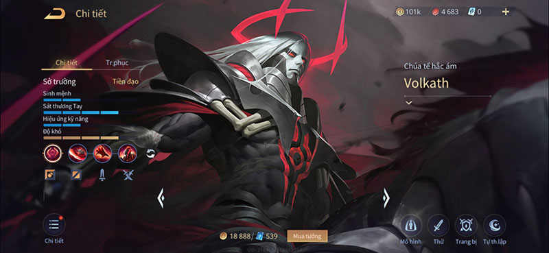 bảng ngọc Volkath