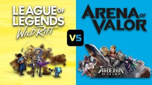 liên quân mobile vs tốc chiến bìa