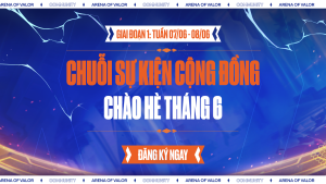 sự kiện liên quân tháng 6 bìa